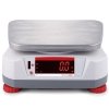 Waga VALOR 4000 z legalizacją kuchenna gastronomiczna wodoodporna IP68 LED 3Kg / 1g - OHAUS V41PWE3T-M
